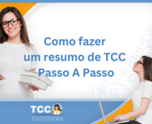 Como fazer um resumo de TCC passo a passo